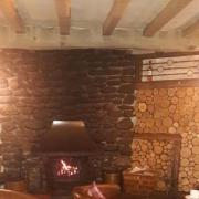 The cosy lounge at the Wild Boar Inn at Crook, near Windermere
