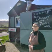 Kate Bailey at The Dalesway Cafe