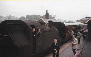 Earby station in 1965