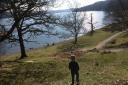 WALKS: One of the lakeside routes near Wray Castle