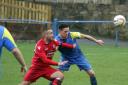 Barlick's Jonathan Hodgkinson, pictured right in action against Hanley last weekend, has left to join Bootle    Picture: Pete Naylor