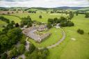 SPECTACULAR: An aerial view of the Devonshire Arms