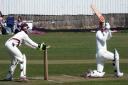 Lee Parkinson survives a confident stumping appeal in the Barnoldswick v Earby match. Picture: Pete Naylor