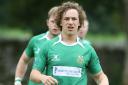 Nathan Myers scored a try in the second half for Wharfedale Foresters
