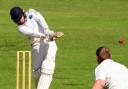 Richard Atkins took a fine 4-28 for Addingham against Burley-in-Wharfedale, but scored only eight with the bat as his side slumped to a stunning defeat Picture: Chris Hyslop