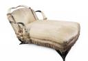 Cow horn day bed, picture Tennants