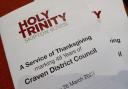 A service of thanksgiving took place on Sunday at Holy Trinity Church
