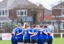 North Ribblesdale players huddle together