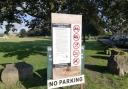 Gargrave, no parking on the greens