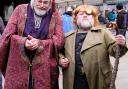 Councillors Chris Church and David Whipp as  Hogwart's Wizards