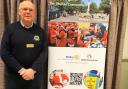 Colin Hargreaves, President of  Skipton Craven Rotary