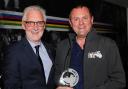 Sir Gary Verity receives the UCI Bike Region award.jpg