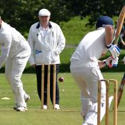Usman Munir's (Bowls) Saltaire beat Burley-in-Wharfedale on the Aire-Wharfe's final day. Picture: Richard Leach.