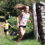 Barlick's Lucille Pickles won the under-12s girls' race at Reeth. Picture: Geoff Thompson