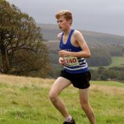 Bingley Harriers' runner Alex Flaherty won the under-17s boys at Embsay Fell Race. Picture: Geoff Thompson