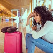 Undated Handout Photo of a woman looking distressed at the airport. See PA Feature TOPICAL Travel Illness. Picture credit should read: PA Photo/iStock. WARNING: This picture must only be used to accompany PA Feature TOPICAL Travel Illness. WARNING: This