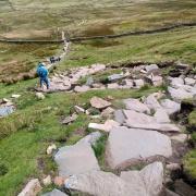 Coming down off Whernside