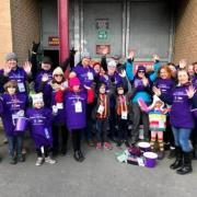 AWARE group fundraising at Bradford City
