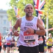 Marc completing another London Marathon