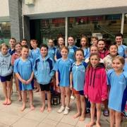 The Skipton Swimming Club individuals who took part in the event