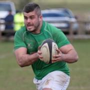 Jake Armstrong in action for Wharfedale in National 1. Photo: submitted