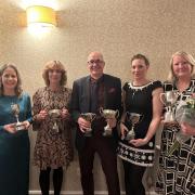 From left:  Sally Hopkinson, Sally Clarke, Graeme Southam, Kat Ross and Beth Whitley.