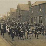 First World War parade in Barnoldswick