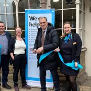 Julian Smith opens the new Barclays Local in Skipton