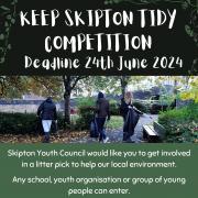 Skipton Youth Council launches Keep Skipton Tidy competition