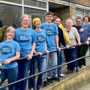 Share Skipton volunteers and trustees outside their new premises