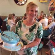 Health visitor Margaret Egan celebrates her retirement