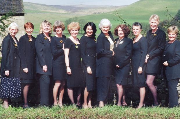 Original Calendar Girls on Original Rylstone Wi Calendar Girls Who Posed For The Charity Calendar
