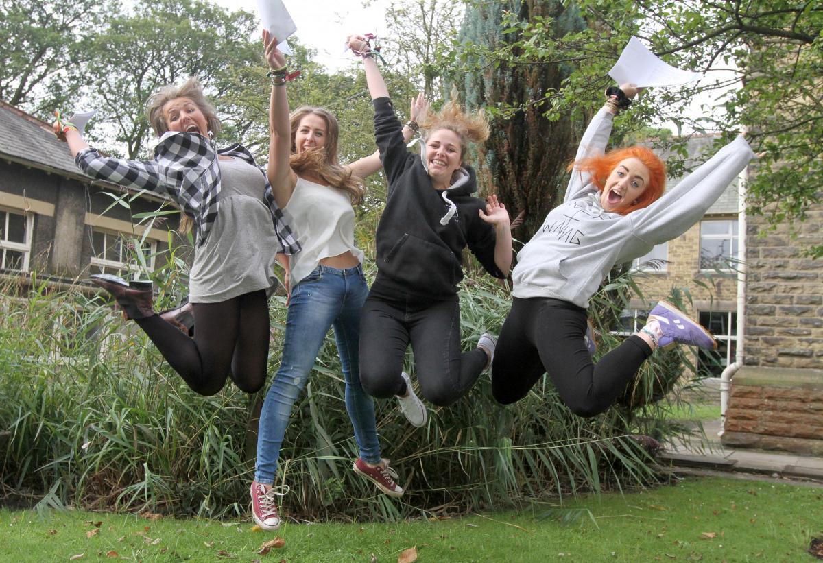 Craven district students collect their A-level results