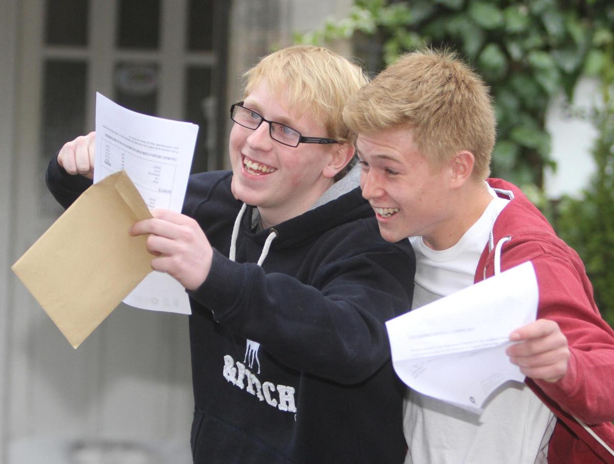 Craven district students collect their GCSE results