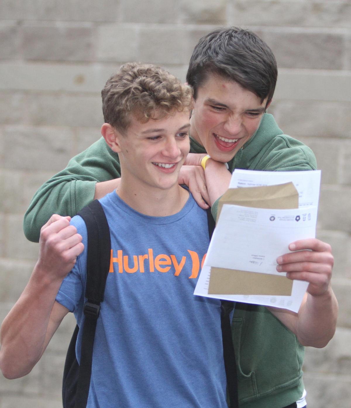 Craven district students collect their GCSE results