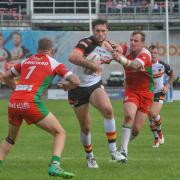 Despite some important clarifications yesterday, Bradford Bulls and Keighley Cougars look like they'll have to wait another week or two to find out what's happening with the resumption of their seasons Picture: Tom Pearson