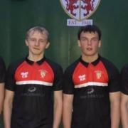 The four youngsters from Keighley Albion who will be joining the Bulls scholarship programme. Left to right: Charlie Savage, Cobi Denton, Kyle Horne, Isaac Denton.