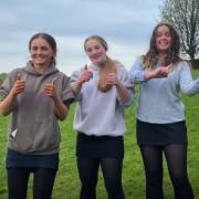 These three students at Giggleswick School rescued a sheep and helped a sheep give birth to lambs.