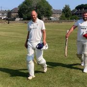 Matt Simpson, left, was in good form for Gargrave over the weekend. Picture: Will Smith.