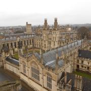 View from St Mary's Church, Oxford