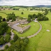 SPECTACULAR: An aerial view of the Devonshire Arms