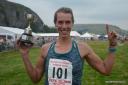 Emma Hopkinson was the ladies champion in the Kilnsey Crag Race. Picture: Dave Woodhead