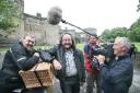 The Hairy Bikers, filming in Skipton in 2008. Picture John Bellerby.