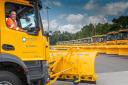 Ready for the road: part of the county’s gritter fleet, which people can now follow in action. Picture NYCC