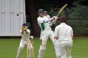 Toby Priestley hit 128 for Denholme in their Wynn Cup win on Sunday