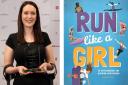 Danielle Brown with her award earlier this year, for Run Like a Girl