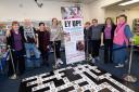 The new Ey Up! exhibition at Selby library which was unveiled by library staff and those who took part in the sessions.
