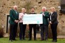 Skipton Golf Club Manorlands cheque presentation