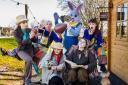 Characters from the ‘Easter Street Egg-venture’ including the eccentric and well-travelled Isabelle Columbus and her travelling companions - the Chief Chocolate Maker, Apollo the Owl, and the Easter Bunny