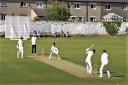 Tremaine Dowrich bowls Salesbury skipper for a golden duck